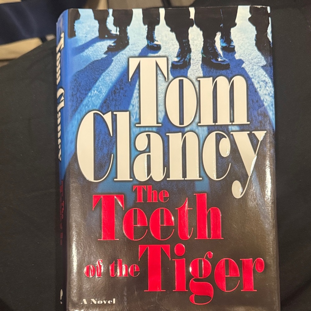 Tom Clancy 'The Teeth of the Tiger' Hardcover Book
